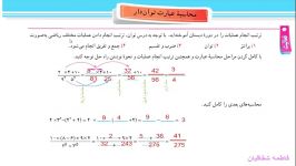 پاسخ تمرین صفحه 87 فصل7 ریاضی هفتم  1