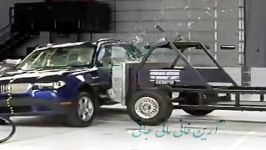 تست تصادف BMW X3 crash test