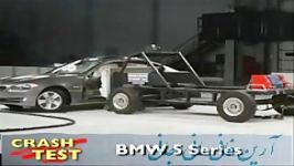 تست تصادف BMW 5 Series crash test