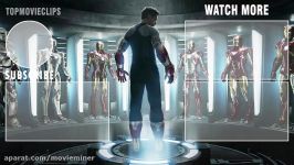 فیلم سینمایی Iron Man 3 2013 مرد آهنی 3 سکانس حمله به عمارت مالیبو