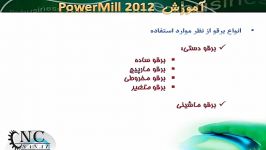 آموزش نرم افزار پاورمیل Powermill 1 6