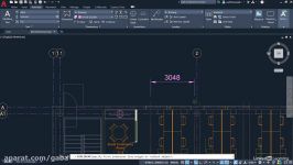 آموزش نرم افزار اتوکد 2021 قسمت 32  Breaking and spacing dimensions