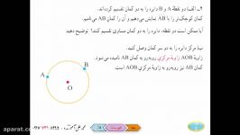 ریاضی هشتم فصل9 فصل هشتم درس دوم زاویه مرکزی