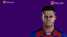 آموزش ساخت فیس آنسو فاتی Ansu Fati   Pes 2020