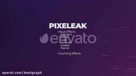 پیش نمایش پروژه افکت پریست Pixeleak Effects Pack برای افترافکت