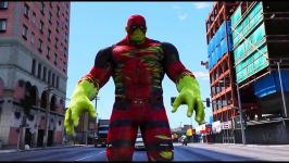 نبرد ابر قهرمانان  مبارزه بین  DEADPOOL  HULK VS SUPERMAN  MASHUP BATTLE