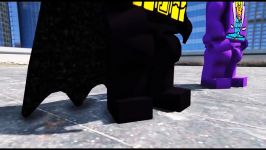 نبرد ابر قهرمانان  مبارزه بین  LEGO BATMAN VS LEGO JOKER