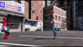 نبرد ابر قهرمانان  مبارزه بین  SPIDER MAN FAR FROM HOME VS SPIDERMAN PS4