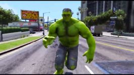 نبرد ابر قهرمانان  مبارزه بین  HULK VS GAO RED  EPIC BATTLE