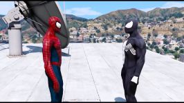 نبرد ابر قهرمانان  مبارزه بین  SPIDER MAN COMIC VS BLACK SPIDER MAN  EPIC BA