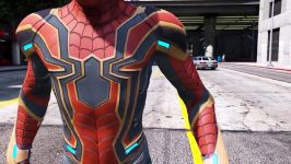 نبرد ابر قهرمانان  مبارزه بین  IRON SPIDER VS SCARLET SPIDER  EPIC BATTLE