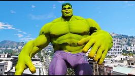 نبرد ابر قهرمانان  مبارزه بین  SPIDER MAN PS4 VS HULK THE AVENGERS  EPIC