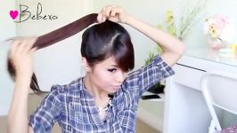 Knotted Hair Bun Updo Hairstyle for Long Hair Tutorial