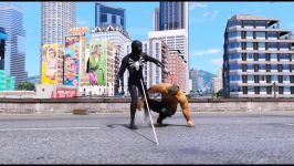 نبرد ابر قهرمانان  مبارزه بین  SYMBIOTE SPIDER MAN VS BANE  EPIC BATTLE