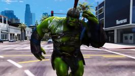 نبرد ابر قهرمانان  مبارزه بین  GLADIATOR HULK VS UNSTOPPABLE COLOSSUS  EPIC