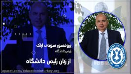 پروفسور سوده آپاک زبان رئیس دانشگاه 2