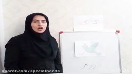 اموزش حرف ک پایه اول ابتدایی خانم گرشاسبی مدرسه باغچه بان پسران