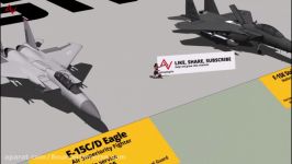 بررسی مقایسه هواپیماهای نیروی هوایی آمریکا  هواپیمای جنگی  نیروی هوایی