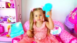 دیاناشو  دیانا روما  این قسمت  Diana Pretend Play Beauty Salon