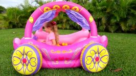 دیاناشو  دیانا روما  این قسمت  Diana Pretend Play with Princess Carriage I