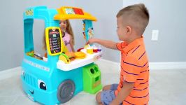 دیاناشو  دیانا روما  این قسمت  Diana Pretend play with Fun Food Truck Toy