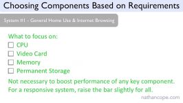 آموزش اسمبل کردن کامیپوتر  قسمت 5 Choosing Components Based