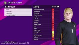 ادیت فیس الیور کان pes 2020