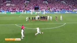خلاصه جام جهانی کرواسی ۲ ۱ انگلیس
