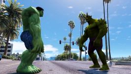 نبرد ابر قهرمانان  مبارزه بین  THE INCREDIBLE HULK VS ULTIMATE GREEN GOBLIN