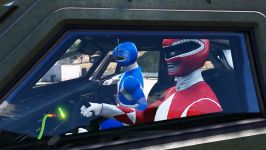 نبرد ابر قهرمانان  مبارزه بین  MIGHTY MORPHIN POWER RANGERS VS ROBOCOP ARMY