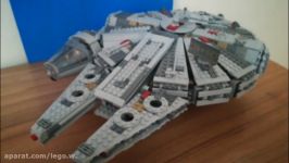 بررسی لگو سفینه جنگ ستارگان millennium falcon پارت یک