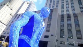 نبرد ابر قهرمانان  مبارزه بین  BLUE SPIDERMAN vs IRON MAN Silver Centurion