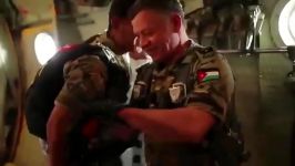 پادشاه اردن سپاه اردن  در حال اجرای عملیات