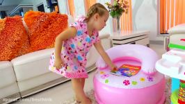 دیانا روما ، Play Cooking Food Toys with Kitchen Play Set