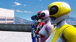 نبرد ابر قهرمانان  مبارزه بین  POWER RANGERS VS BUMBLEBEE Transformers