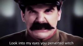مبارزه راسپوتین استالین خنده دار