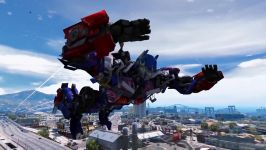 نبرد ابر قهرمانان  مبارزه بین  KING KONG vs OPTIMUS PRIME Transformers