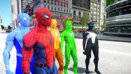 نبرد ابر قهرمانان  مبارزه بین  IRON MAN ARMY vs SPIDER MAN BLUE SPIDERMAN G