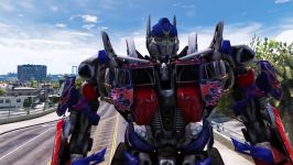 نبرد ابر قهرمانان  مبارزه بین  MEGAZORD Power Rangers vs OPTIMUS PRIME Tra