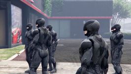 نبرد ابر قهرمانان  مبارزه بین  Power Rangers vs RoboCop army  Epic Battle