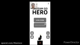 بازی scream go hero