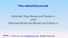 Price Bar Reversals 8 of 9  The Island Reversal