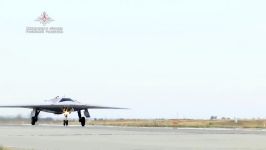 WATCH RUSSIA’S COMBAT DRONE FLY NEXT TO A FIGHTER JET