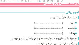 فارسی دوازدهم کارگاه متن پژوهی ادبیات داستانی صفحه 140