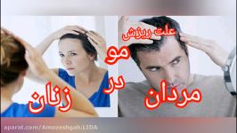 راه درمان ریزش موی سر در زنان مردان اموزشگاه لیدا  استاد ملایی  