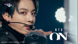 اجرای آهنگ ON BTS در شبکه کره ای music bank  KBS