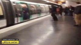 حرکت نژاد پرستانه هواداران چلسی در مترو