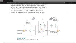 مدار الکتریکی  3  AC Analysis  PSPICE