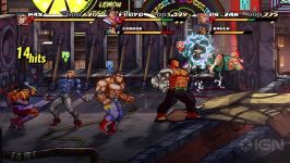 گیم پلی 5 دقیقه ای کاراکترهای پیکسلی بازی Streets of Rage 4