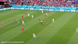 خلاصه بازی سوئیس 2 1 صربستان جام جهانی 2018